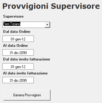 programma gestione provvigioni agenzia