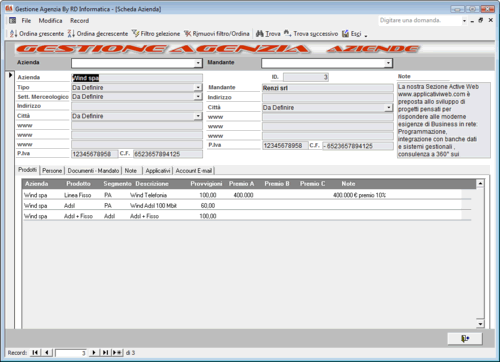 software Gestione Agenzia