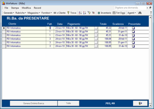 software Fatture