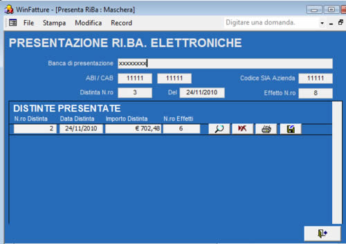 software Fatture