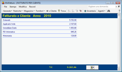 software fatture