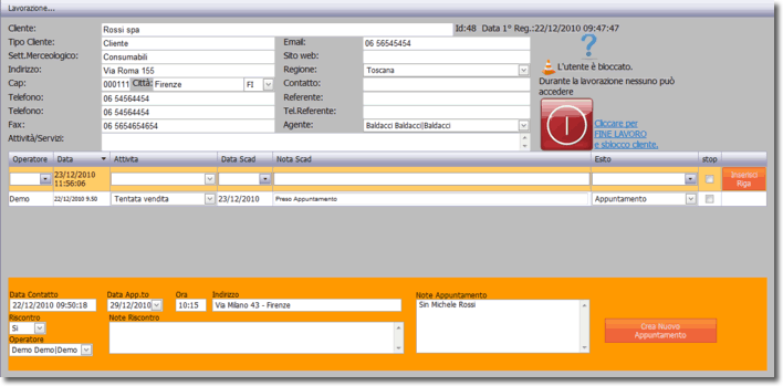 Gestione Telemarketing OnLine