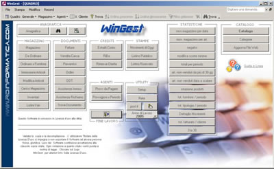 WinGest software gestionale