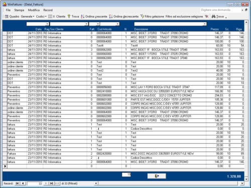 software fatture