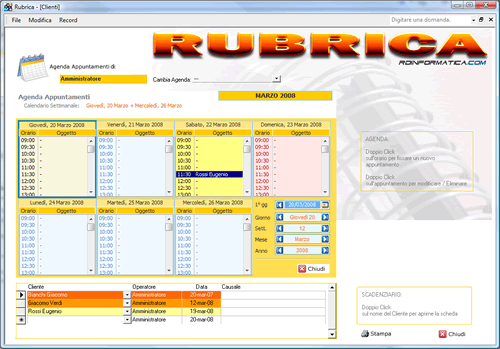 Software Rubrica