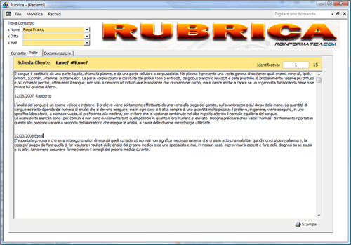 Programma Rubrica